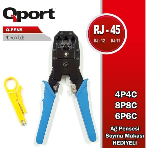 33834aea02ebaba754d16810ded5807073f1e.jpg QPORT Q-PEN5 RJ45/RJ11 SIKMA PENSESİ